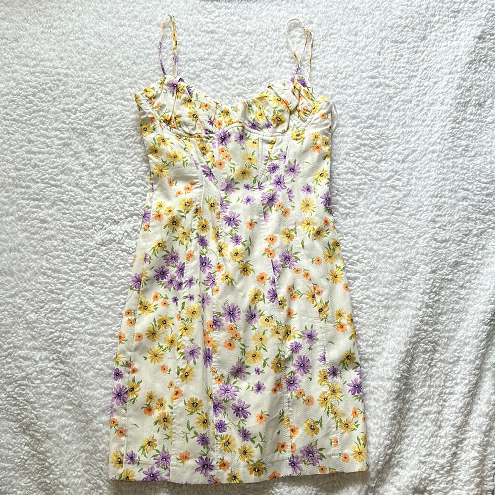 Never worn Floral ZARA dress